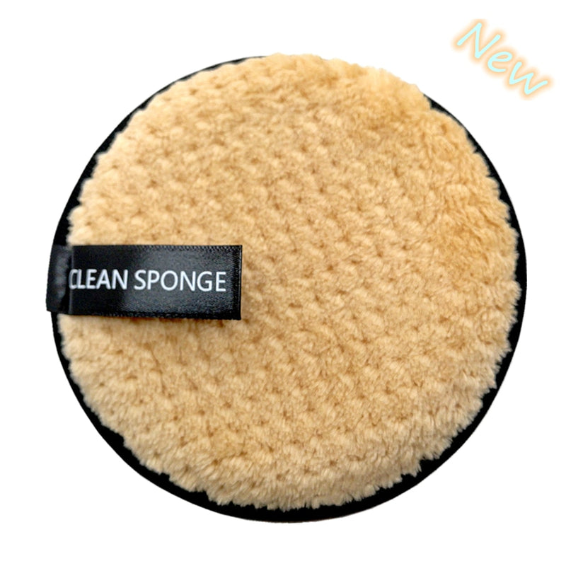 Reusable Makeup Remover Pads Cotton Wipes Microfiber Make Up Removal Sponge Cotton Cleaning Pads Tool