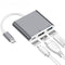 Rankman Type-C to 4K HDMI-compatible VGA USB C 3.0 Hub Adapter for MacBook Nintendo Samsung S20 Dex Huawei P30 Dock Xiaomi 10 TV