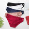 Cotton Panty 3Pcs/lot Solid Women&#39;s Panties Comfort Underwear Skin-friendly Briefs For Women Sexy Low-Rise Panty Intimates
