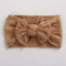 32 Colors Cable Bow Baby Headband for Child Bowknot Headwear Cables Turban for Kids Elastic Headwrap Baby Hair Accessories