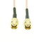 RG316 RG174 Cable SMA Male To SMA Male Female Nut Bulkhead Extension Coax Jumper Pigtail