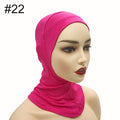 Under Scarf Hijab Cap Muslim Women Veil Turban For Women Muslim Fashion Islam Inner Cap Hijab Jersey Underscaf Caps Hat Ladies