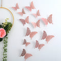 12pcs Suncatcher Sticker 3D Effect Crystal Butterflies Wall Sticker Beautiful Butterfly for Kids Room Wall Decal Home Decoration