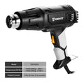 DEKO NEW DKHG03 220V 2000W Advanced Hot Air Gun Temperatures Adjustable With Four Nozzles Electric Heat Gun