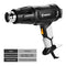 DEKO NEW DKHG03 220V 2000W Advanced Hot Air Gun Temperatures Adjustable With Four Nozzles Electric Heat Gun