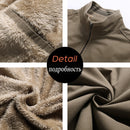 2021 Autumn Men Jackets 100% Cotton Chaqueta Casual Solid Fashion Vintage Warm Vestes Coats High Quality M-5XL Winter Jacket Men