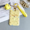 Kawaii Sanrio Keychain Cartoon Cat Sliding Card Holder Student Meal Card Bus Card Holder Lady Id Card Credit Card Holder Lanyard