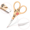 Eyebrow Scissors Stainless Steel Nail Tools Eyebrow Nose Eyelash Scissors Multifunctional Facial Hair Trimmer Makeup Beauty Tool