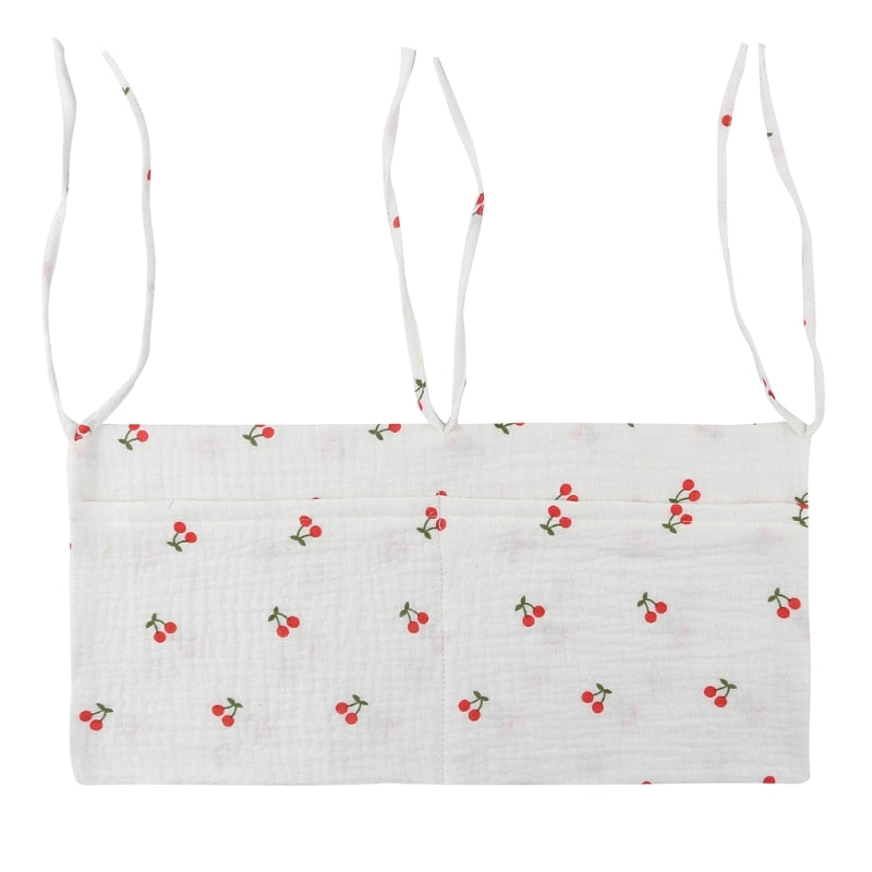 1pc Portable Baby Crib Storage Bag Multifunctional Newborn Bed Headboard Organizer For Kids Baby Bedding Diaper Bag