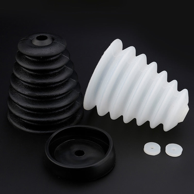 Electric Drill Dust Cover Rubber Impact Hammer Drill Dust Collector Dustproof Device Power Tool Accessories With 4 Rubber Band