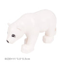 Multiple Styles Big Size Building Blocks Animals Accessories Figures Farm Zoo DIY Bricks Education Assemble Toys For Children
