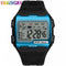 SYNOKE Men&#39;s Square Digital Watch Luminous Multifunctional Big Dial Sports Waterproof Man Watch LED Display Digital Wristwatch