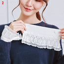 New Fake sleeves autumn winter wild sweater decorative sleeves pleated wrist Pleated organ fake sleeves universal fake cuff