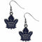 Toronto Maple Leafs Chrome Dangle Earrings