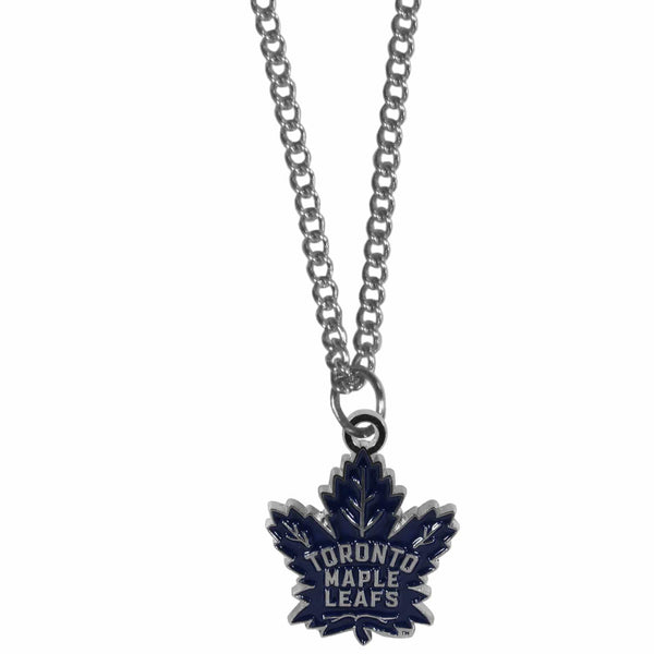 Toronto Maple Leafs Chain Necklace with Small Charm