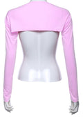 New Fashion One Piece Sleeves Arm Cover Shrug Hijab Muslim Women Hijab 20 Colors Arm Warmers Femme