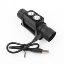 D10 / D25 Mini Head Lamp XML LED Headlight White Light Headlamp USB Rechargeable 18650 Head Light For Hunting Fishing Camping