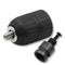 2-13mm 1/2&quot; 20unf Self-locking Keyless Drill Chuck Self Tighten 1/2&quot; Drill Chuck Adaptor For Impact Wrench Conversion 1/2-20unf