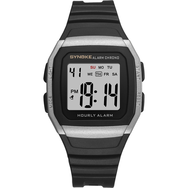 PANARS Men&#39;s Sport Watch 9023 With Black Band Electronic Watches Men Waterproof &amp; Shock Square Digital Watch Casual Watch Men&#39;s