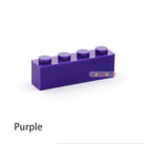 50PCS DIY Building Blocks Thick Figures Bricks 1x4 Dots Educational Creative Size Compatible With Brand Toys for Children 3010