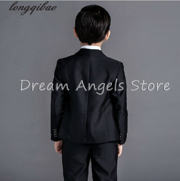 2015 new arrival fashion baby boys kids blazers boy suit for weddings prom formal black blue dress wedding boy suits
