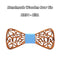 Mahoosive New Floral Wood Bow Ties for Men Bowtie Hollow Butterflies Wedding suit wooden bowtie Shirt krawatte Bowknots Slim tie