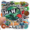 50 PCS Skateboard Fashion brand Logo Waterproof Sticker For Luggage Car Guaitar Skateboard Phone Bicycle Laptop Stickers