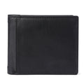 GENODERN Cow Leather Men Wallets with Coin Pocket Vintage Male Purse RFID Blocking Genuine Leather Men Wallet with Card Holders