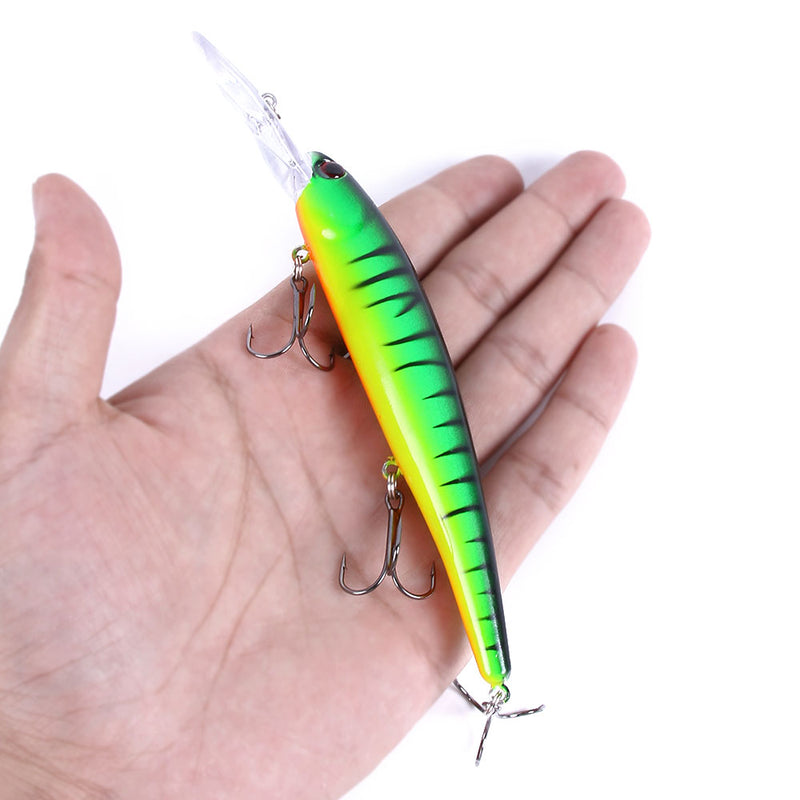 1PCS Minnow Fishing Lure Laser Hard Artificial Bait 3D Eyes 16cm 21g Fishing Wobblers Pike Carp Bait Crankbaits Fishing Tackle