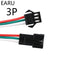 10Pairs 15cm JST SM 2P 3P 4P 5P 6P Plug Socket Male to Female Wire Connector LED Strips Lamp Driver Connectors Quick Adapter