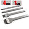 3/4/5/6mm Spacing Punch Tool For Leather Hole Punches Tool Lacing Stitching Sewing DIY Leather Craft Tools 1/2/4/6 Prong