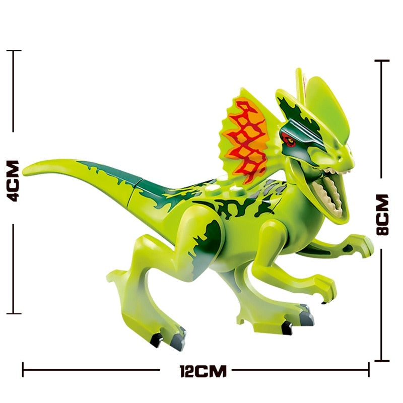 Jurassic Dinosaur Park Indominus Rex DIY Blocks Dinosaurs Tyrannosaurus Rex Tiny Models Building Block Kid Toys Animals Set Gift