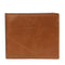 GENODERN Cow Leather Men Wallets with Coin Pocket Vintage Male Purse RFID Blocking Genuine Leather Men Wallet with Card Holders