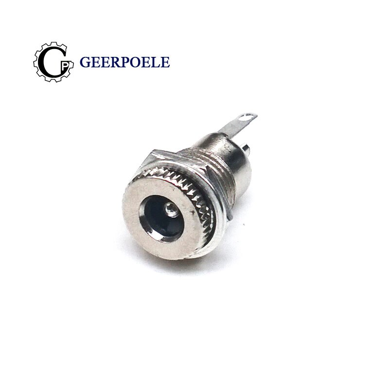 DC099 5.5 mm x 2.1mm DC Power Jack Socket Female Panel Mount Connector metal 5.5*2.1 5.5*2.5