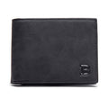 2020 New Fashion PU Leather Men&#39;s Wallet With Coin Bag Zipper Small Money Purses Dollar Slim Purse New Design Money Wallet