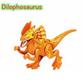 Locking Blocks Jurassic Dinosaurs Tyrannosaurus Rex Wyvern Velociraptor Stegosaurus Building Blocks Toys For Children Dinosaur