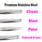 Anti-static Stainless Steel Tweezers Maintenance Tools Industrial Precision Straight Tweezers Repair Tool For Eyebrow DIY