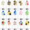 Tubes Balloons  Base Holder Column Stand Confetti Latex Foil Balloon Accessories Kids Birthday Baby Shower Party Decora Supplies