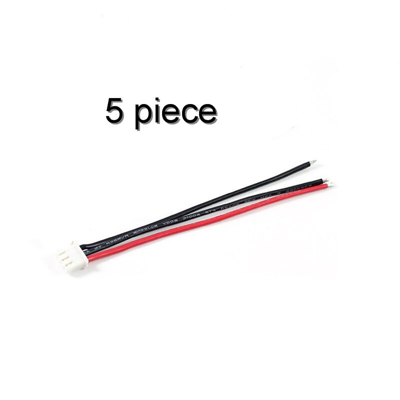 Good Quality 2s 3s 4s 5s 6s LiPo Battery Balance Charger Plug Line/Wire/Connector 22AWG 100mm JST-XH Balancer Cable 5 Pieces/Lot