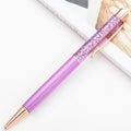 Creative High Grade Metal Gold Foil Into The Water Bead Pen Gold Foil Pen Metal Signature Pen School Stationery Office Supplies