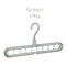 1/2pcs Magic Multi-port Support hangers for Clothes Drying Rack Multifunction Plastic Clothes rack drying hanger Storage Hangers