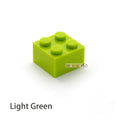60pcs DIY Building Blocks Thick Figures Bricks 2x2 Dots Educational Creative Size Compatible With 3003 Plastic Toys for Children