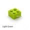60pcs DIY Building Blocks Thick Figures Bricks 2x2 Dots Educational Creative Size Compatible With 3003 Plastic Toys for Children