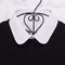 Women Cotton Lace Fake Collar Blouse Vintage Detachable Collar Women&