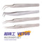 Makeup Professional Eyelash Tweezers 3D Volume Eyelash Extension Tweezer Fan Lash Eyebrow Tweezers VETUS Excellent Closure