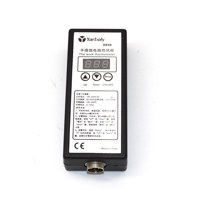Soldering Station 8858 Portable Digital Hot Air Gun BGA Rework Solder Station Hot Air Blower Heat Gun Desoldering Than 858D 858