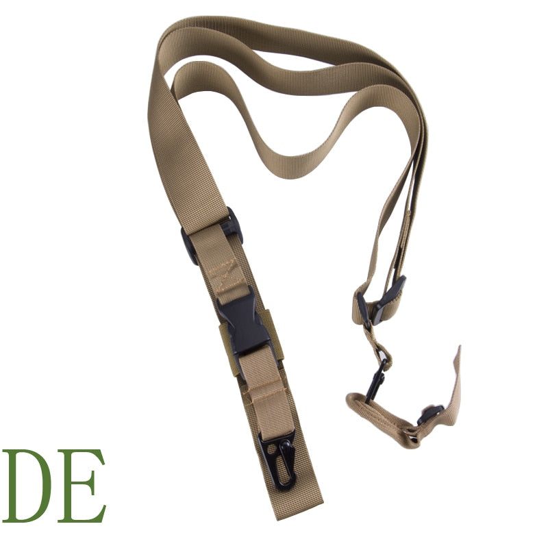Tactical Gun Sling 3 Point Bungee Airsoft Rifle Strapping Belt Military Shooting Hunting Accessories Three Point Gun Strap