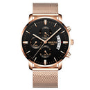 NIBOSI Relogio Masculino Men Watches Luxury Famous Top Brand Men&
