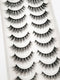 NEW 10 Pairs Natural False Eyelashes Fake Lashes Long Makeup 3d Mink Lashes Extension Eyelash Mink Eyelashes for Beauty 54