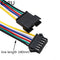 10Pairs 15cm JST SM 2P 3P 4P 5P 6P Plug Socket Male to Female Wire Connector LED Strips Lamp Driver Connectors Quick Adapter